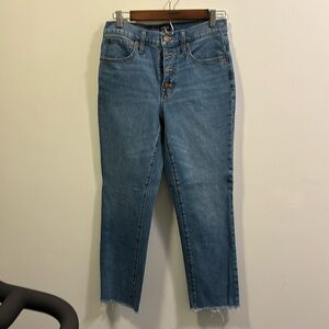 J Crew button fly size 27 essential straight